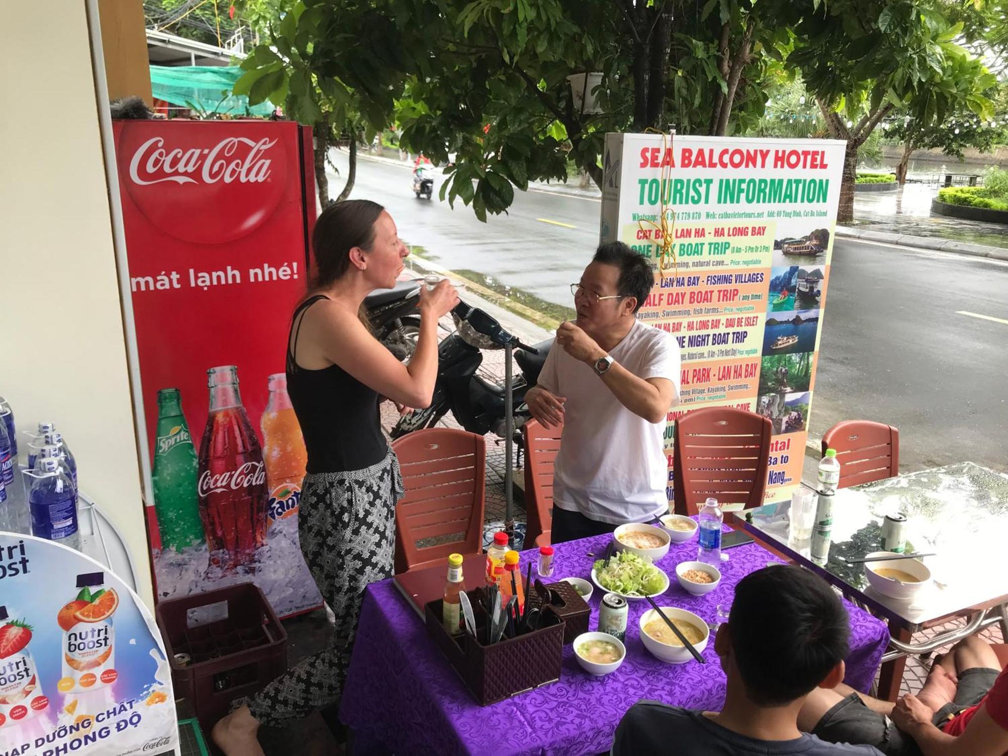 Sea Balcony Hotel Dong Khe Sau Экстерьер фото